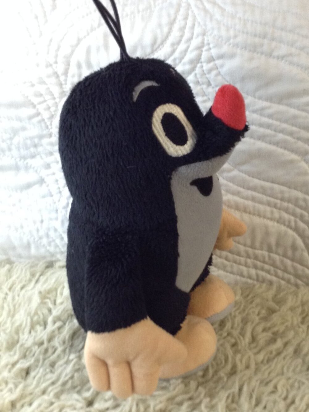 VTG 90's The Little Mole Krtek Plush Czech Cartoon by Moravska Ustredna Bruno - Picture 2 of 7